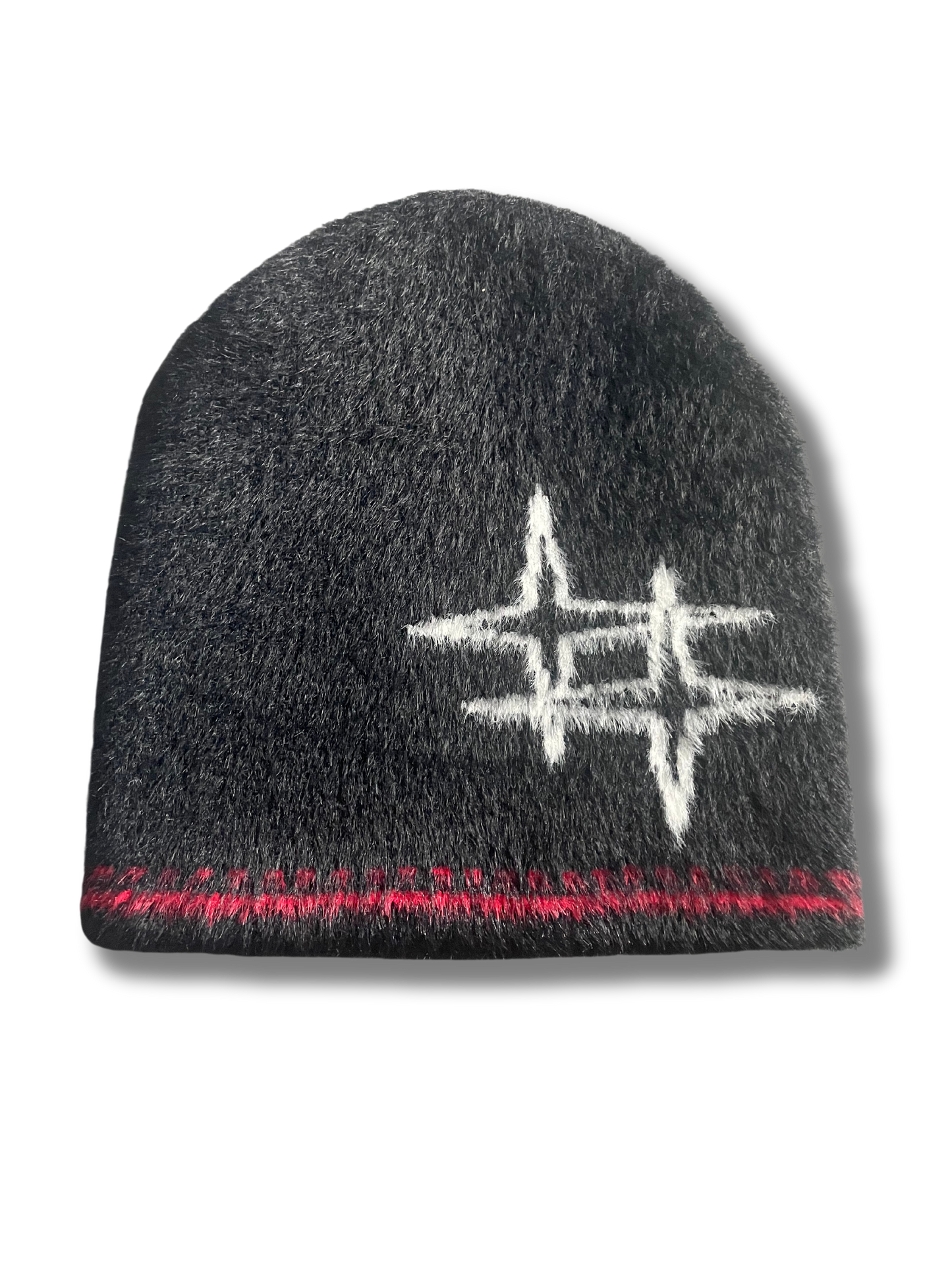 bred stellar fur beanie.