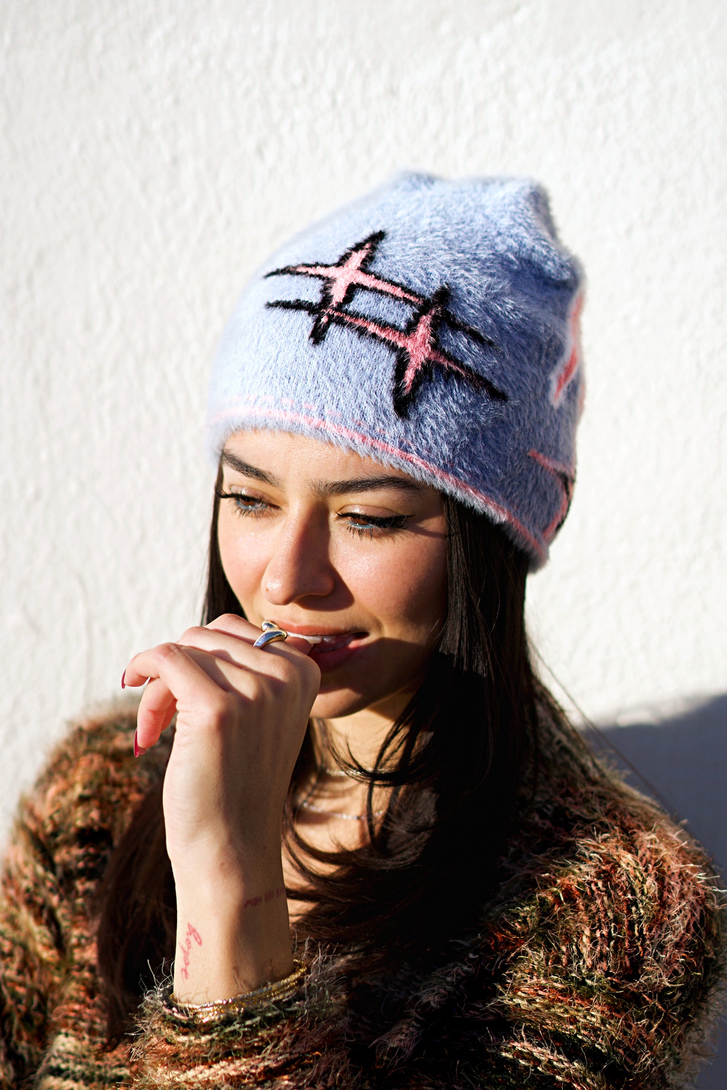 stellar VOL.2 "Bubble Gum" fur beanie