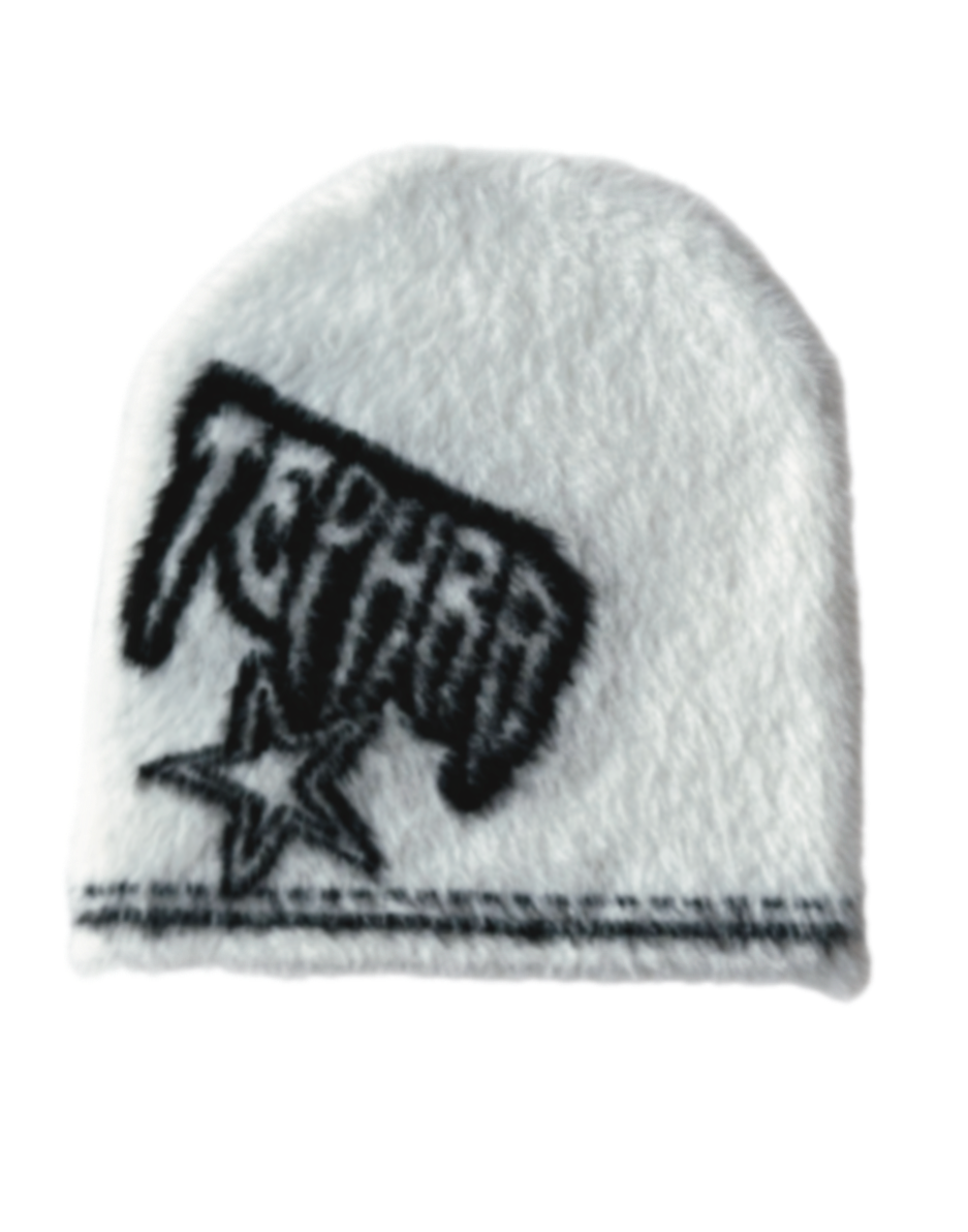 stellar VOL.2 "White Like Snow" fur beanie